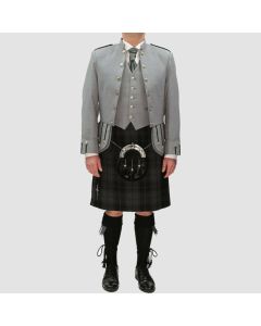 Veste Sheriffmuir Tunique Militaire Highlander éCossais Gris-Jacket Tailor
