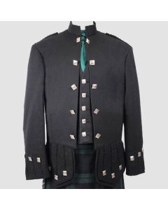 Blazer Personnalisé en Laine Doublet Militaire Piper Sheriffmuir Jacket-Jacket Tailor