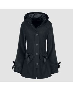 Manteau Femme Poizen Industries Alison Noir-Jacket Tailor