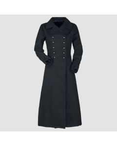 Manteau Duna Army Noir Par Gothicana Par Emp-Jacket Tailor