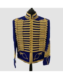 Séduisante Veste Tressée Militaire Pour Uniforme de Hussard Napoléonien Pour Hommes-Jacket Tailor