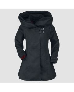 Manteau Femme Poizen Industries Alice Noir-Jacket Tailor