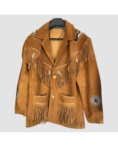 Veste en Cuir Western Cowboy Traditionnel Pour Hommes | Jacket Tailor