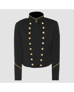 Veste Militaire Woo Noire-Jacket Tailor