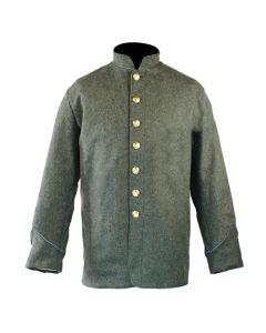 Cs Infantry Piping Collar Cuff Sack Coat  -  Jacket Tailor