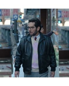 Paul Rudd la Veste en Cuir Shrink Next Door-Jacket Tailor