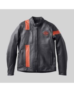 Veste en Cuir HWY100 Harley Davidson Pour Hommes  | Jacket Tailor
