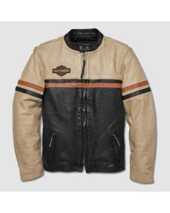 Veste en Cuir Harley Davidson Classic Racing | Jacket Tailor