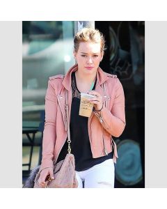 Veste en Cuir Hilary Duff-Jacket Tailor