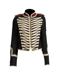 Veste Marching Band Hussar Twill Noir - Jacket Tailor