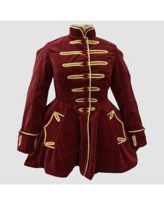 Habitude D’éQuitation Redingote Robe Dames Mode Manteau Militaire- Jacket Tailor