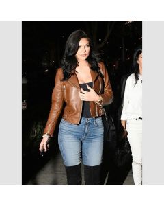 Veste en Cuir Kylie Jenner-Jacket Tailor