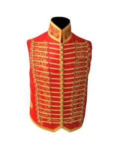 Gilet de Cavalerie Légère Senior Avec Tresse Argentée | Jacket Tailor