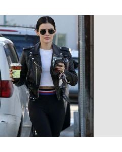Veste en Cuir Lucy Hale-Jacket Tailor