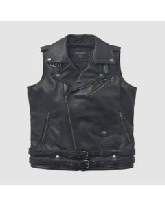 Gilet en Cuir Harley Davidson Pour Hommes - JACKET TAILOR
