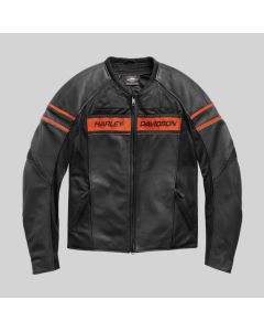 Veste en Cuir HD Brawler Harley Davidson Pour Hommes | Jacket Tailor