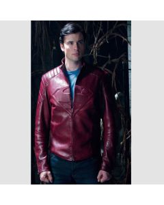 Veste Rouge Superman Smallville-Jacket Tailor