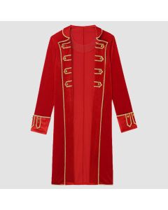 Veste de Manteau de Queue D’or à Revers D’Halloween Pour Hommes- Jacket Tailor
