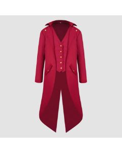 Nouveau Yan Dream Hommes Gothique Médiéval Tailleur Veste Steampunk- Jacket Tailor