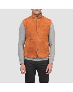 Gilet en Daim Tony Brown-Jacket Tailor