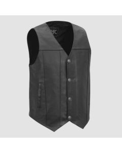Gun Runner Gilet de Moto en Cuir de Style Occidental Pour Hommes-Jacket Tailor