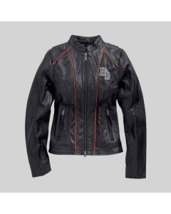 Veste Harley Davidson en Cuir Epoch Pour Femme  | Jacket Tailor
