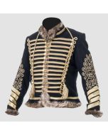 Veste D’Uniforme Militaire Pour Hommes, Hussard Napoléonien-Jacket Tailor