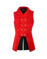 Gilet Govern à Double Boutonnage Pour Hommes VTG- Jacket Tailor