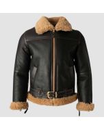 Veste en Peau de Mouton Retournée B3 Bomber Battle | Jacket Tailor
